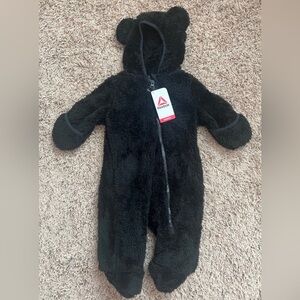 Reebok Baby Zip-Up Suit With Ears Size: 0-3 Months
